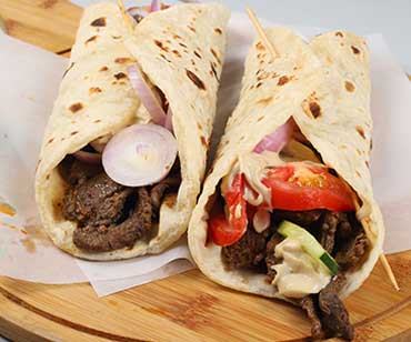 Beef Shawarma Roll-Up